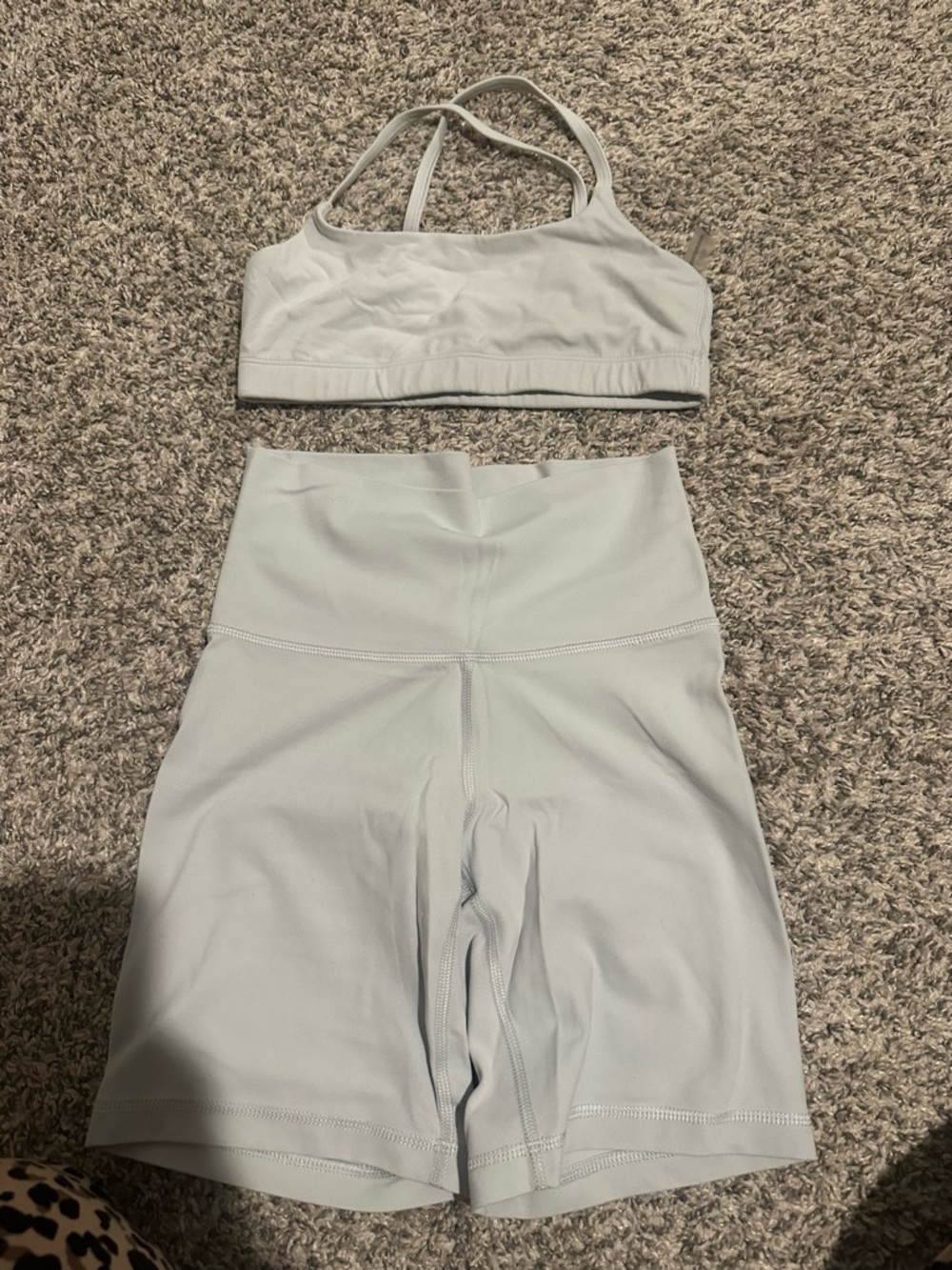TnAction™ Light Grey/Blue Active Set - Size S/XS